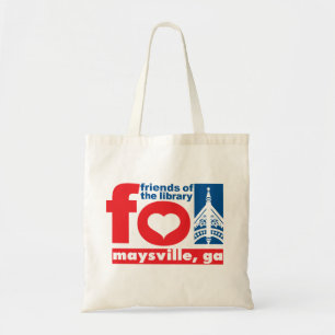 Friends of Maysville Public Library apron Tote Bag