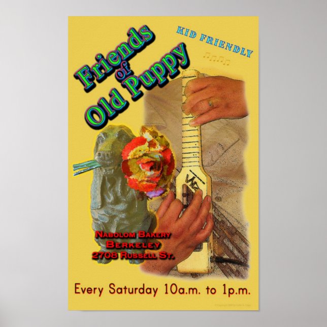 Friends of Old Puppy poster (Front)