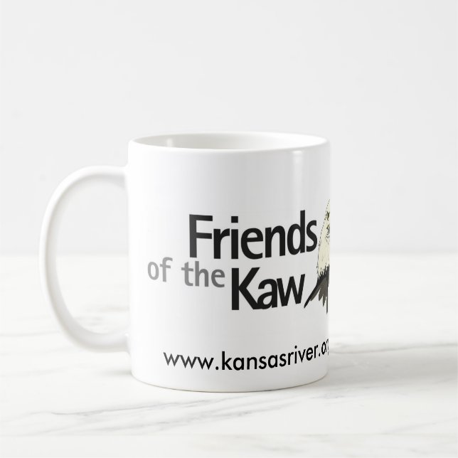 Friends of the Kaw, www.kansasriver.org Coffee Mug (Left)