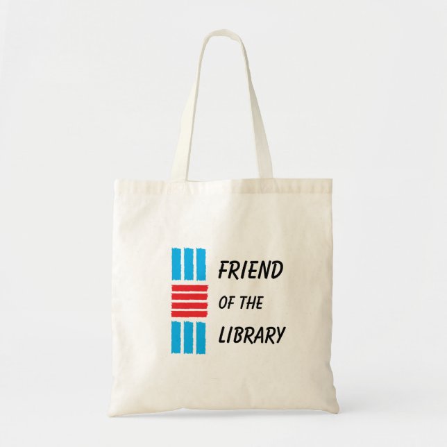 Friends of the Library Tote Bag (Front)
