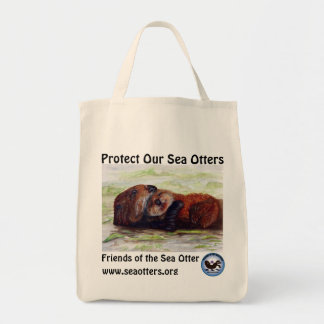Friends of the Sea Otter Organic Cotton Tote