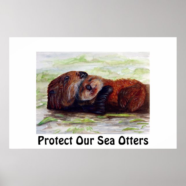 Friends of the Sea Otter Poster (Front)