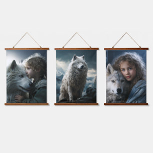 Friends of the wild hanging tapestry