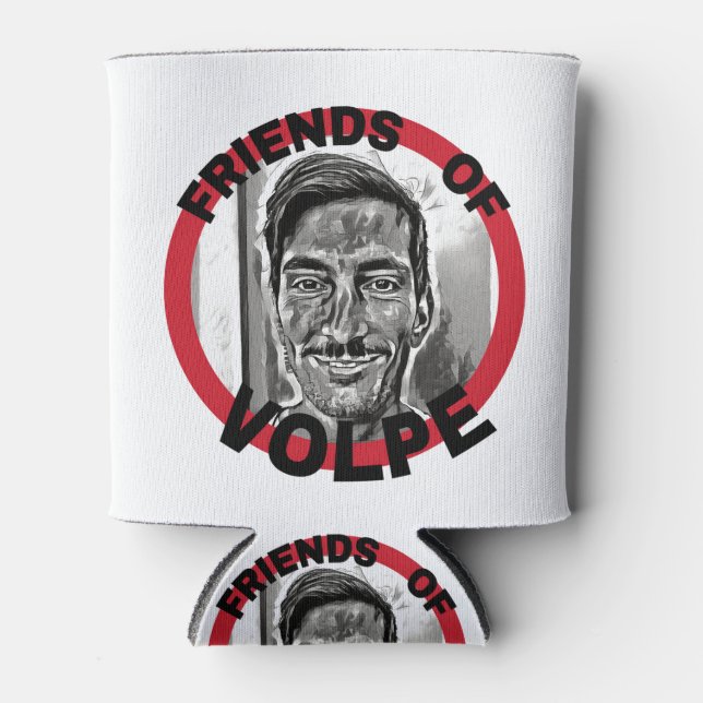 Friends Of Volpe Can Cosy Can Cooler (Front)
