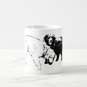 Friends on the Leafy Path Coffee Mug