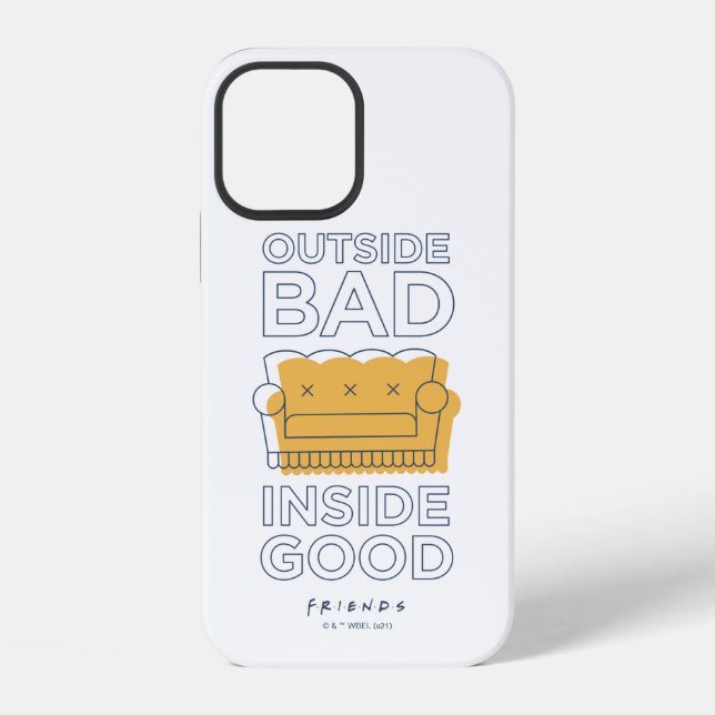 FRIENDS™ | Outside Bad, Inside Good iPhone Case (Back)