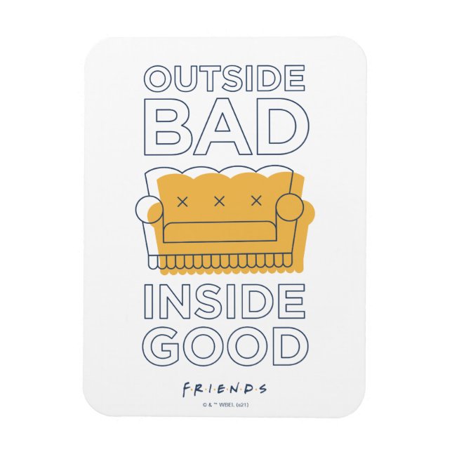 FRIENDS™ | Outside Bad, Inside Good Magnet (Vertical)