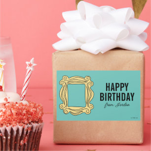 FRIENDS™   Peephole Frame   Birthday Gift Tag