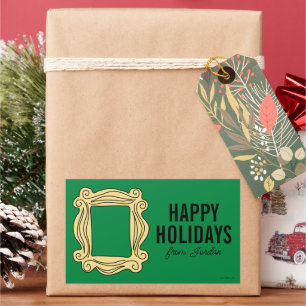 FRIENDS™ Peephole Frame Christmas Gift Tag
