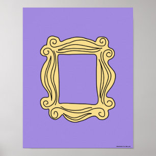 FRIENDS™   Peephole Frame Poster
