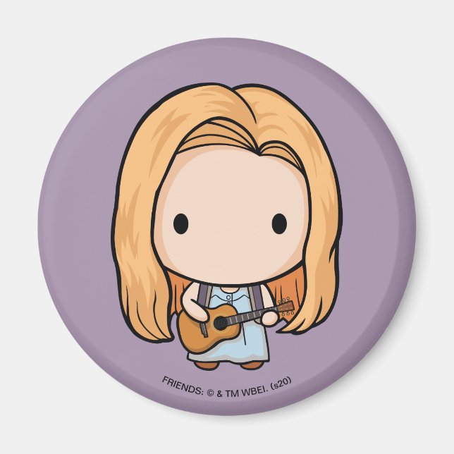 FRIENDS™ | Phoebe Chibi Magnet (Front)
