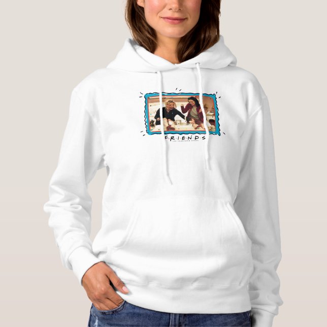 FRIENDS™ | Phoebe & Monica Waxing Legs Hoodie (Front)