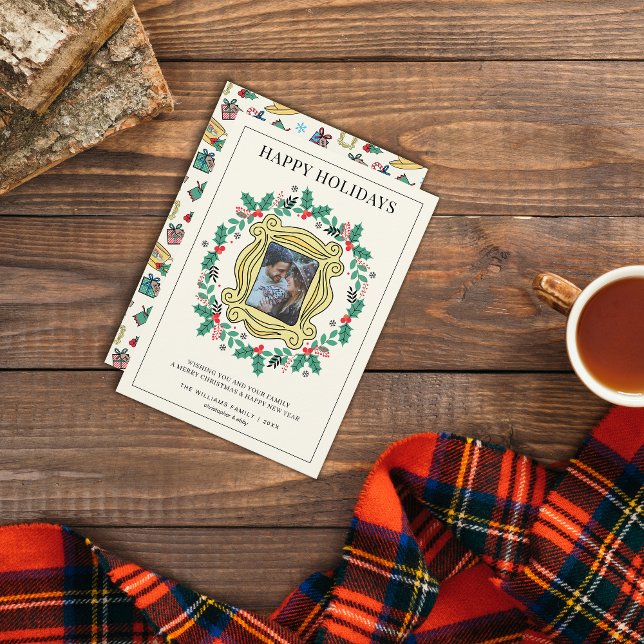 FRIENDS™ Photo Holiday Christmas Card (Creator Uploaded)