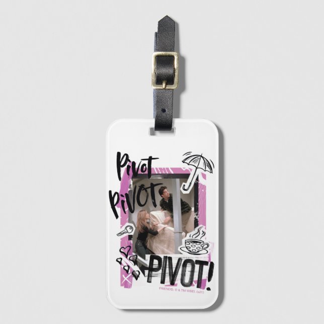 FRIENDS™ | Pivot Pivot PIVOT! Luggage Tag (Front Vertical)