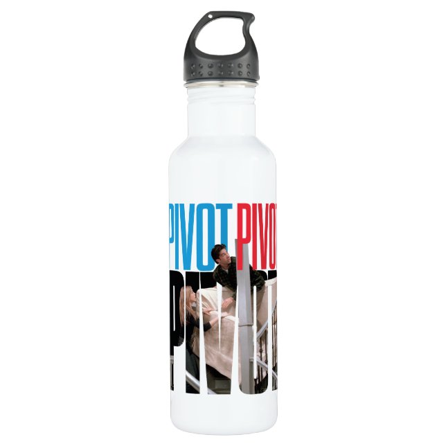 FRIENDS™ | PIVOT PIVOT PIVOT Quote 710 Ml Water Bottle (Front)