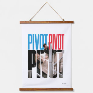 FRIENDS™ PIVOT PIVOT PIVOT Quote Hanging Tapestry
