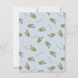 FRIENDS™ Polka Dot Central Perk Pattern Card