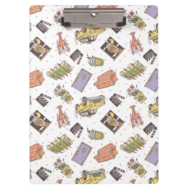 FRIENDS™ | Polka Dot Icon Pattern Clipboard (Front)