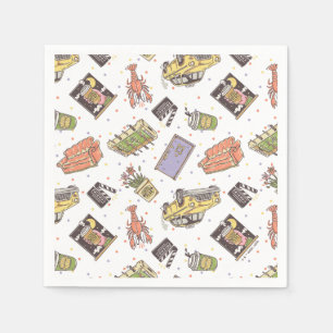 FRIENDS™   Polka Dot Icon Pattern Napkin