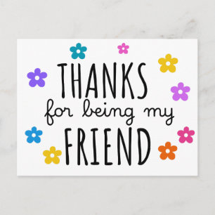 friends postcard