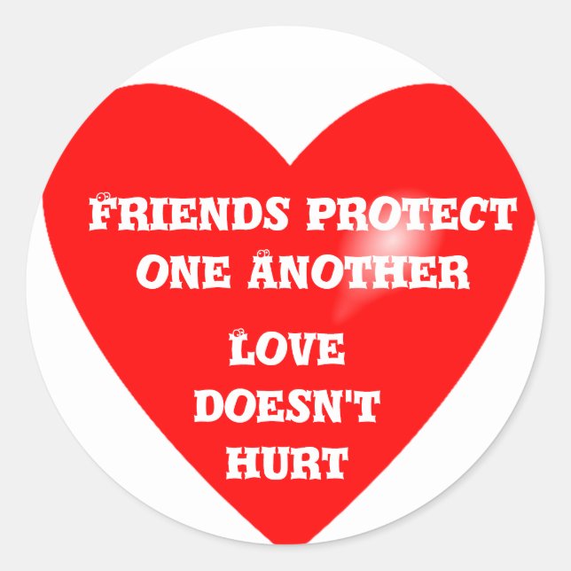 Friends Protection_ Sticker (Front)