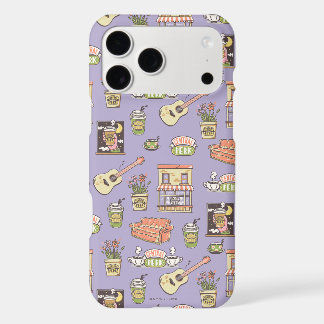 FRIENDS™ | Purple Icon Pattern