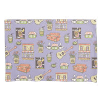 FRIENDS™ | Purple Icon Pattern