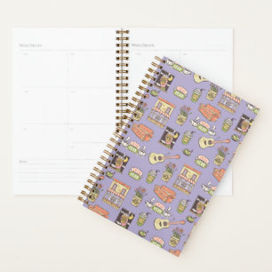 FRIENDS™   Purple Icon Pattern Planner