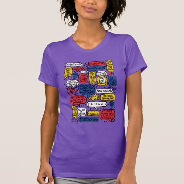 FRIENDS™ Quotes T-Shirt (Front)