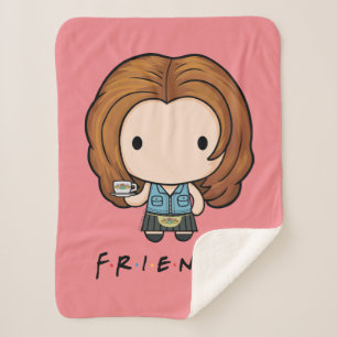 FRIENDS™ Rachel Chibi Sherpa Blanket