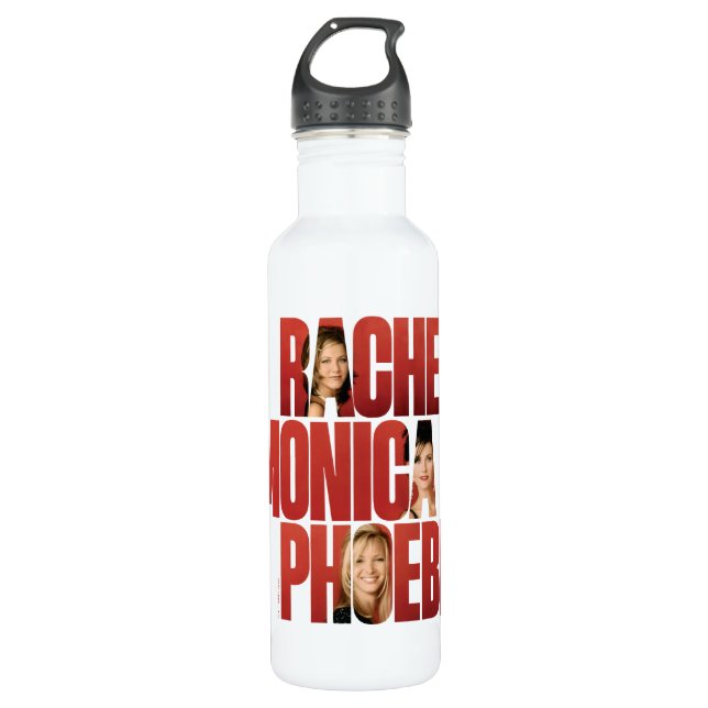 FRIENDS™ | Rachel, Monica & Phoebe 710 Ml Water Bottle (Front)