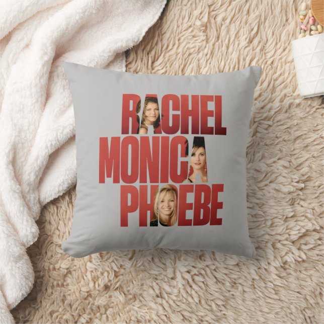 FRIENDS™ | Rachel, Monica & Phoebe Cushion (Blanket)
