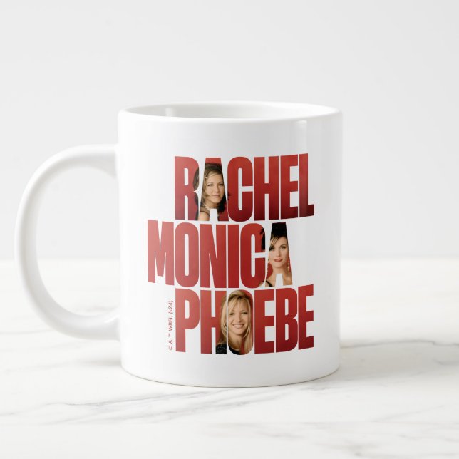 FRIENDS™ | Rachel, Monica & Phoebe Large Coffee Mug (Left)