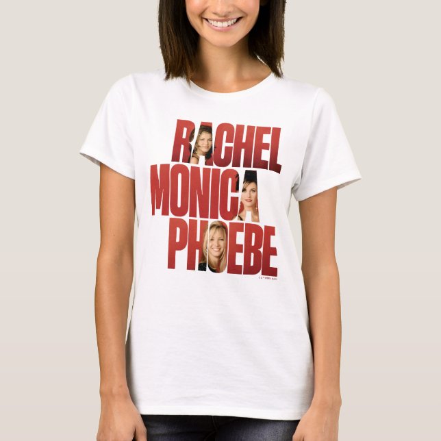 FRIENDS™ | Rachel, Monica & Phoebe T-Shirt (Front)