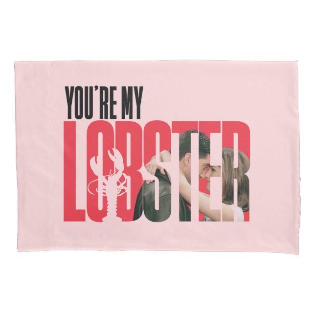 FRIENDS™ | Rachel & Ross - You're My Lobster Pillowcase (Front)