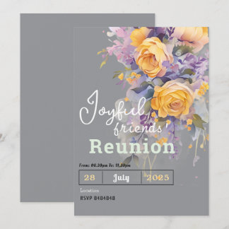 Friends' Reunion Invitations 