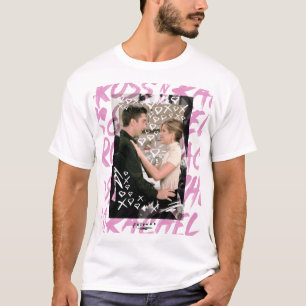 FRIENDS™   Ross And Rachel Doodled Hearts T-Shirt