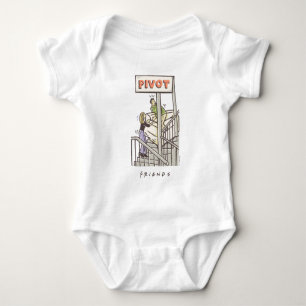 FRIENDS™ Ross and Rachel PIVOT Baby Bodysuit