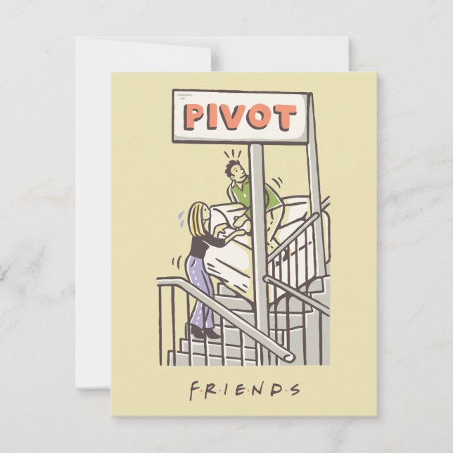 FRIENDS™ | Ross and Rachel PIVOT Card (Front)