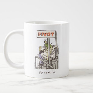 FRIENDS™   Ross and Rachel PIVOT Large Coffee Mug