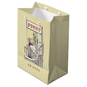 FRIENDS™   Ross and Rachel PIVOT Medium Gift Bag