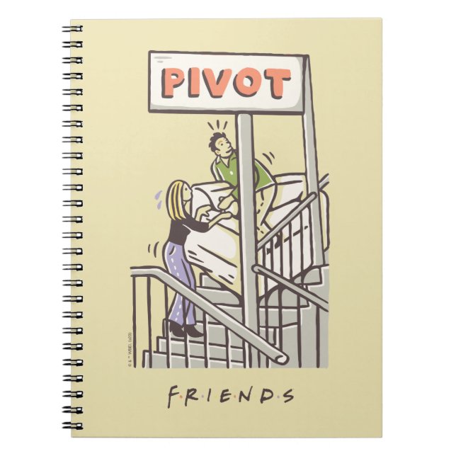 FRIENDS™ | Ross and Rachel PIVOT Notebook (Front)