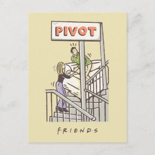 FRIENDS™ Ross and Rachel PIVOT Postcard