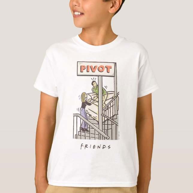 FRIENDS™ | Ross and Rachel PIVOT T-Shirt (Front)
