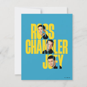 FRIENDS™ Ross, Chandler & Joey Card