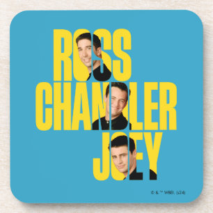 FRIENDS™   Ross, Chandler & Joey Coaster