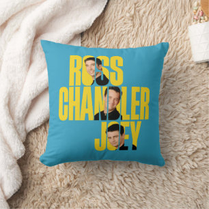 FRIENDS™   Ross, Chandler & Joey Cushion