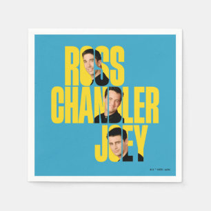FRIENDS™ Ross, Chandler & Joey Napkin