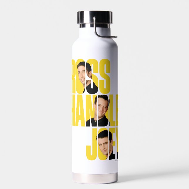 FRIENDS™ | Ross, Chandler & Joey Water Bottle (Left)