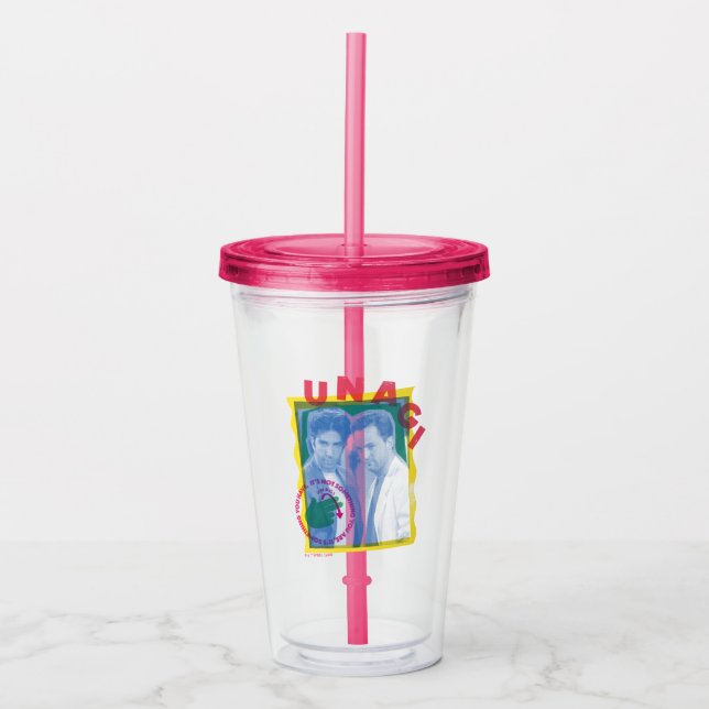FRIENDS™ | Ross & Chandler - Unagi Acrylic Tumbler (Front)